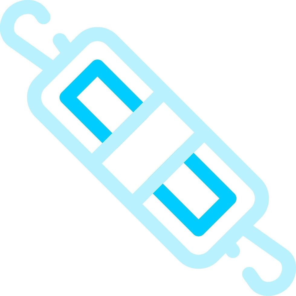 Rolling Pin Creative Icon Design vector