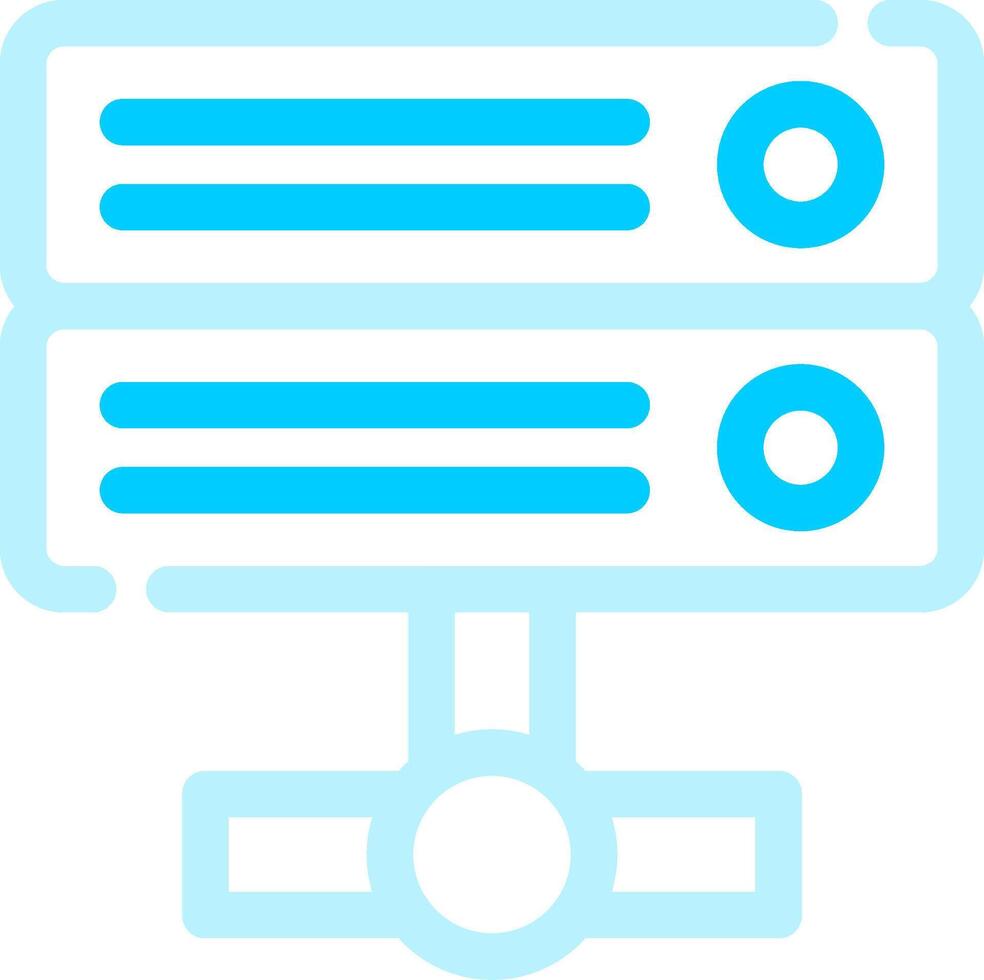 Server Creative Icon Design vector