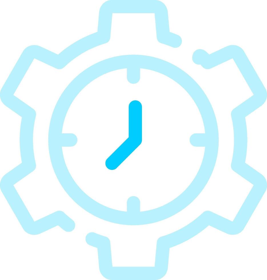 Time Management Creative Icon Design vector