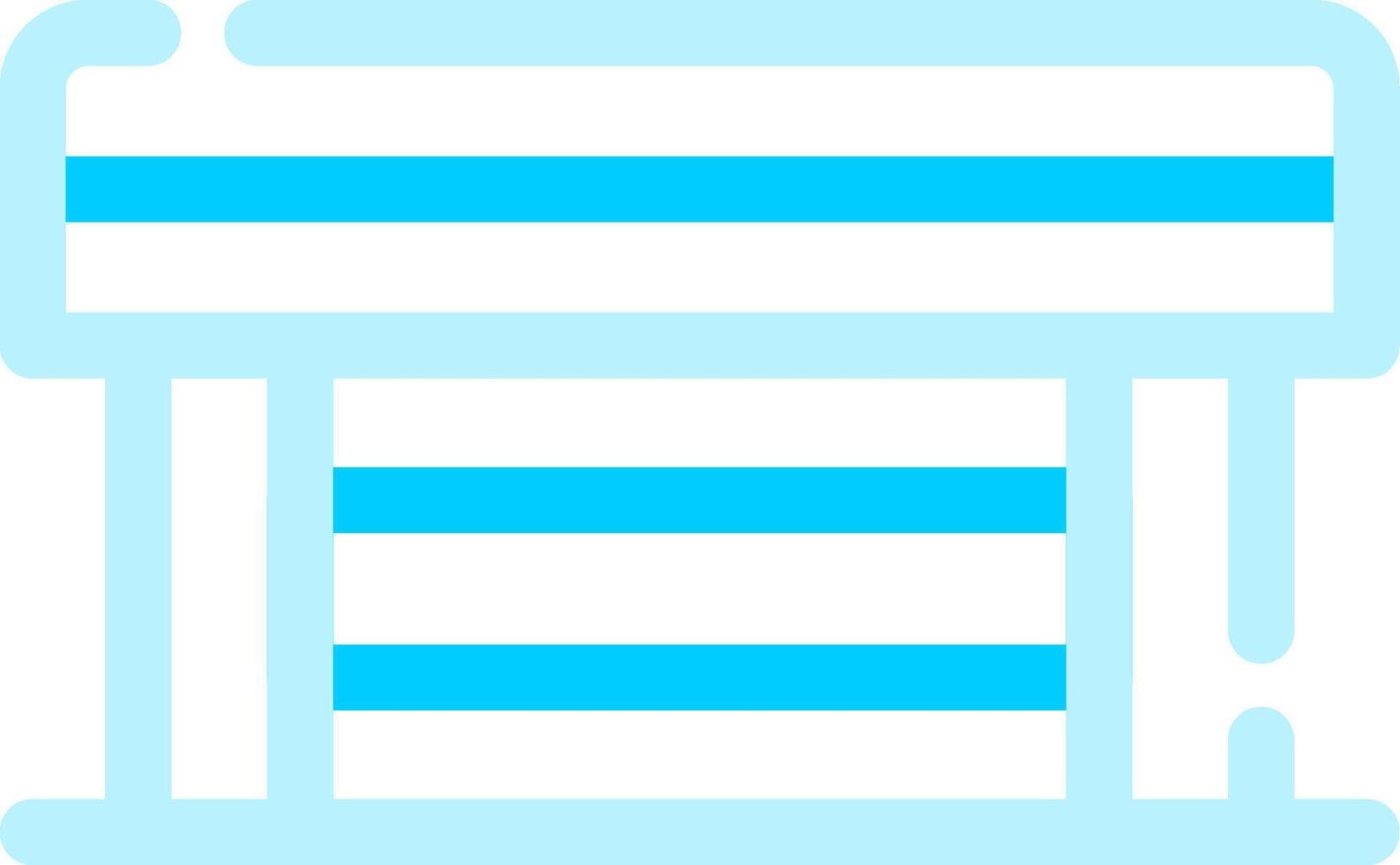 Line Two Color Design vector