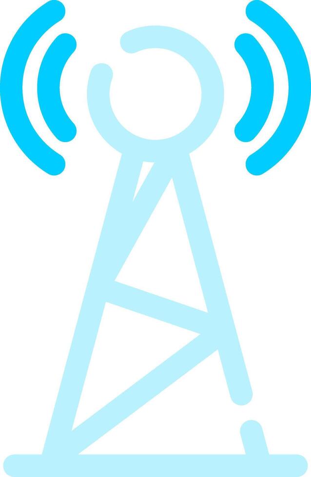 Radio Broadcast Creative Icon Design vector