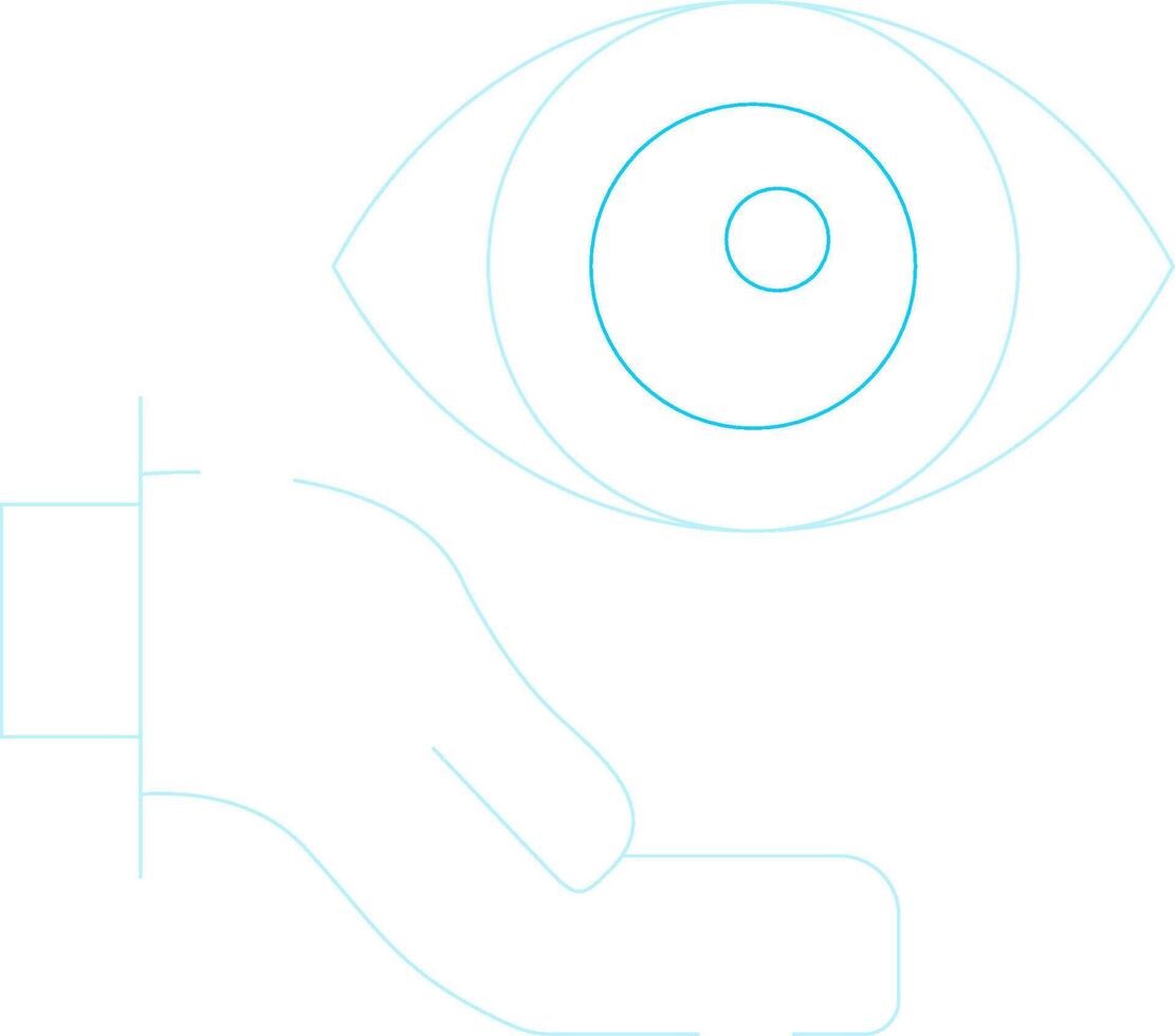 Primary Eye Care Creative Icon Design vector