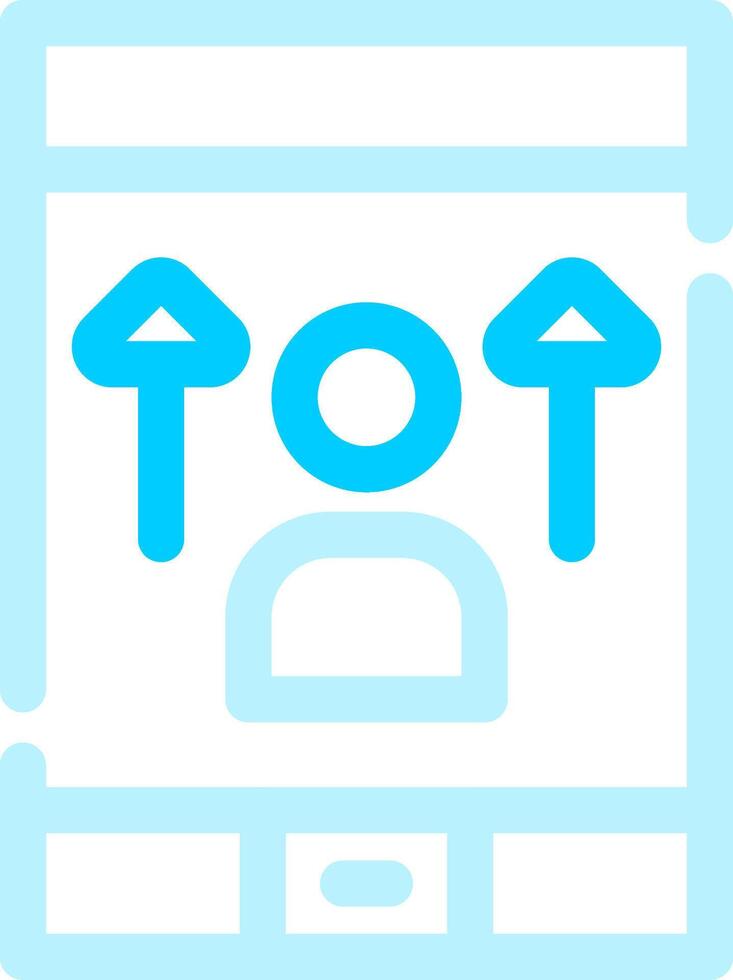 Online Influencer Creative Icon Design vector
