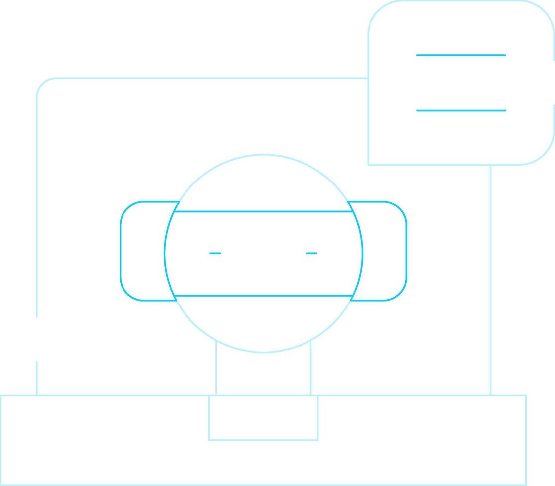 Chatbot Creative Icon Design vector