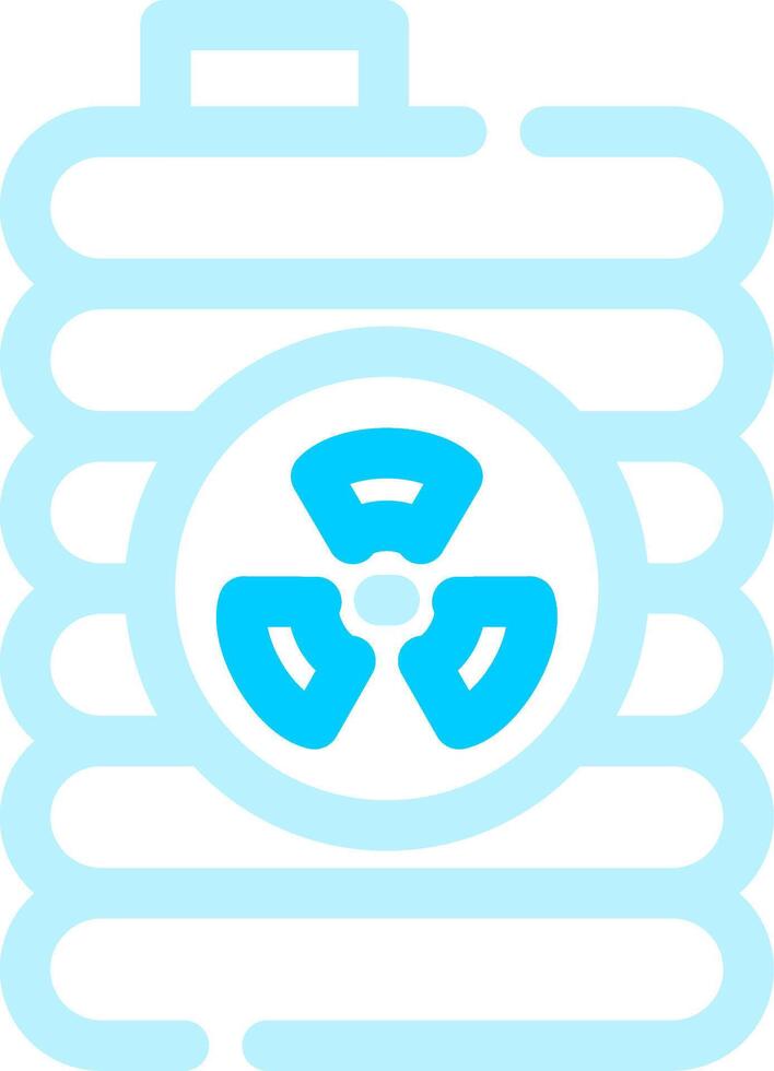 diseño de icono creativo nuclear vector