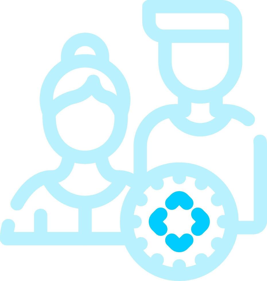 Focus Group Creative Icon Design vector