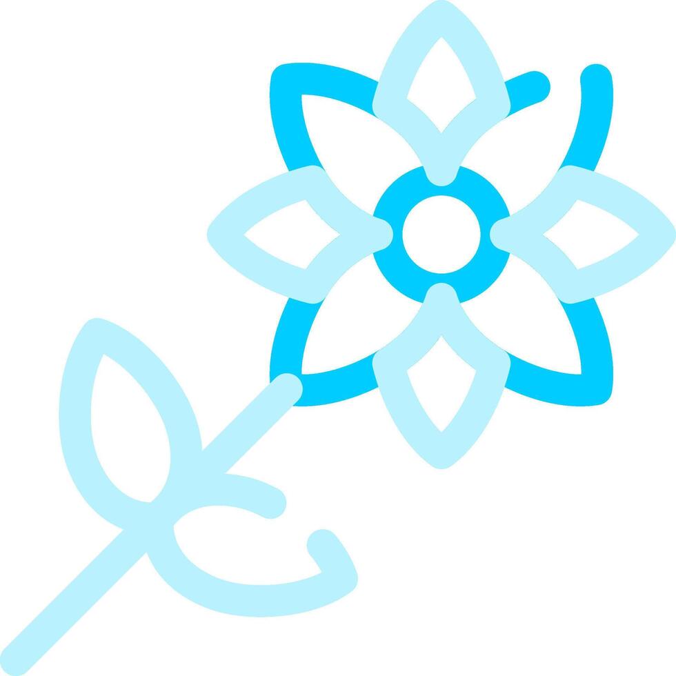 Flower Creative Icon Design vector