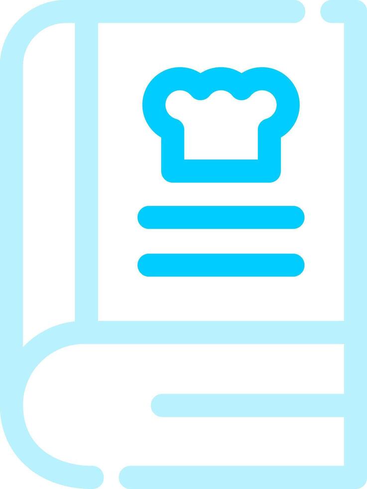 Recipes Creative Icon Design vector