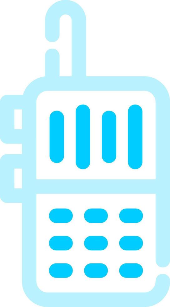 Walkie Talkies Creative Icon Design vector