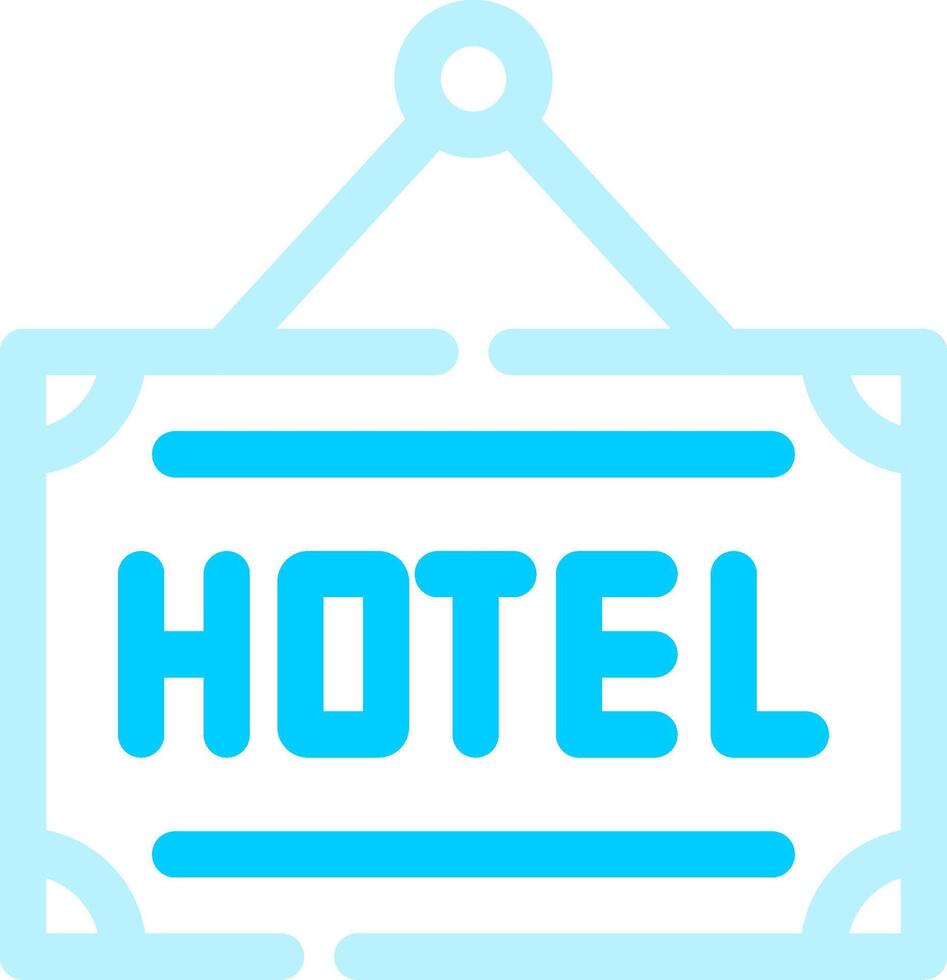 Hotel Creative Icon Design vector