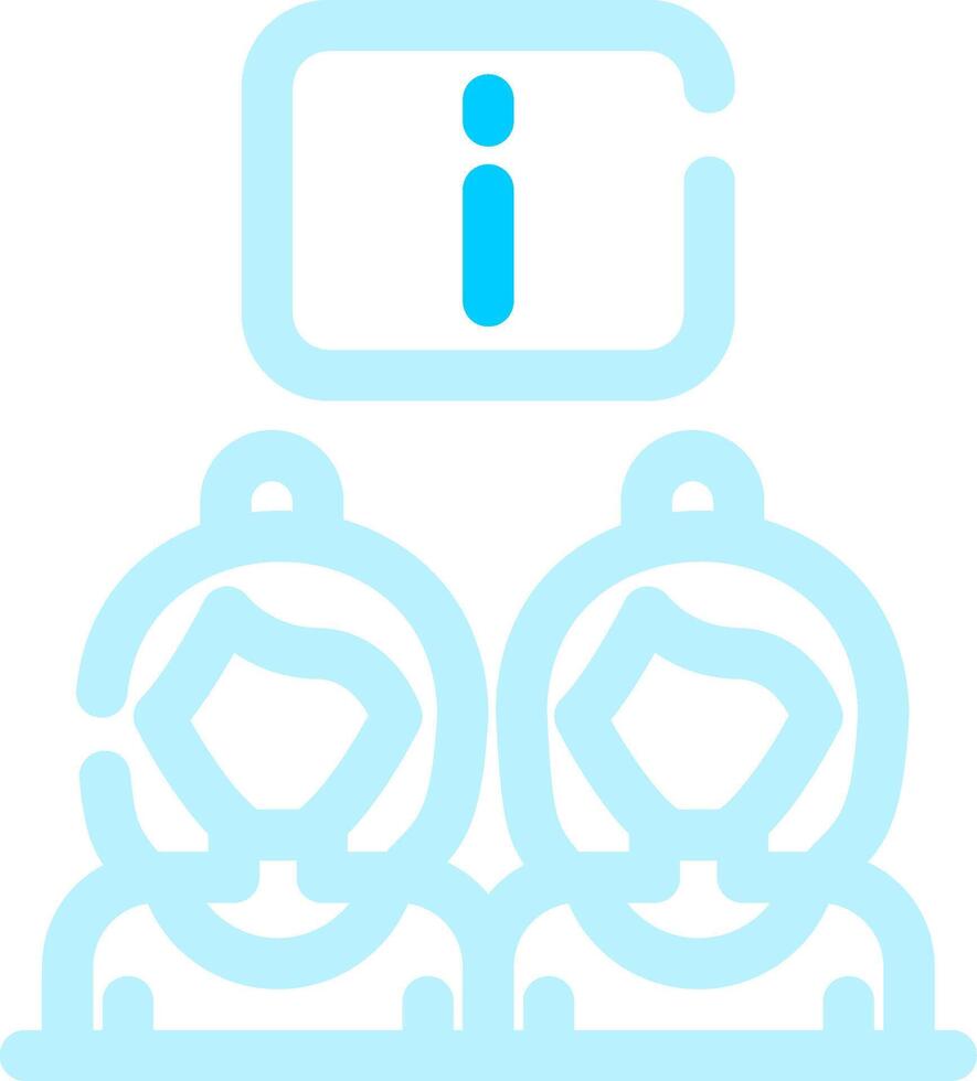 Internal Meeting Creative Icon Design vector
