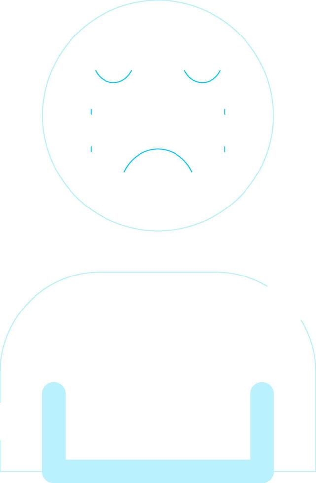 Tears Creative Icon Design vector