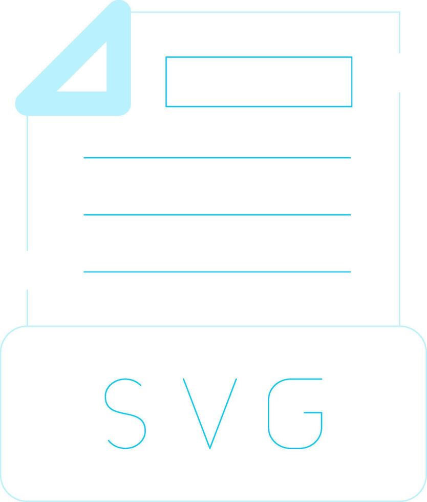 Svg File Creative Icon Design vector