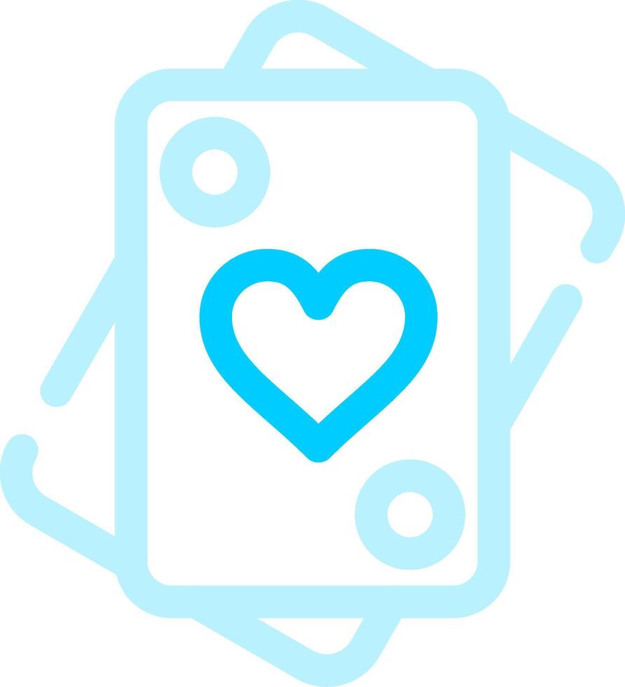 Playing Cards Creative Icon Design vector
