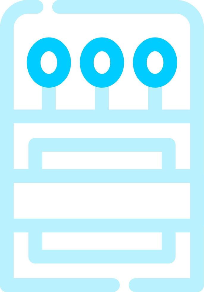 Matches Creative Icon Design vector