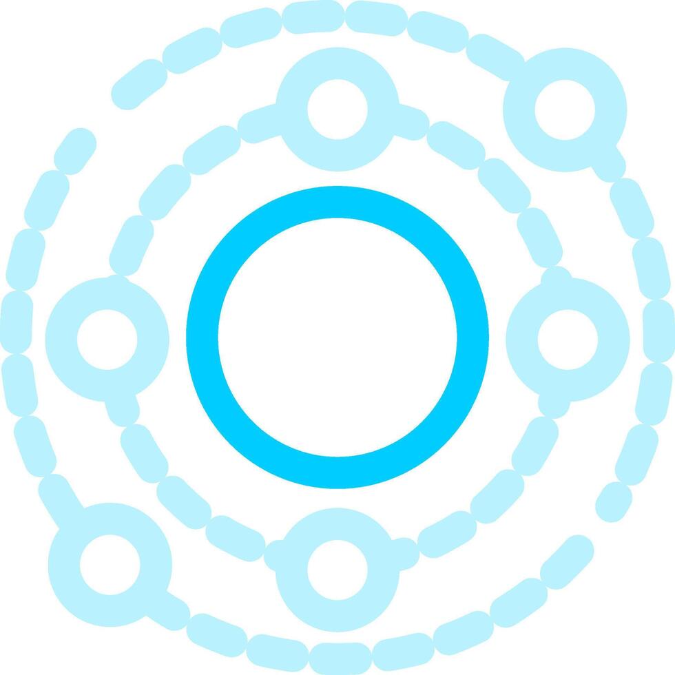 Planet Creative Icon Design vector