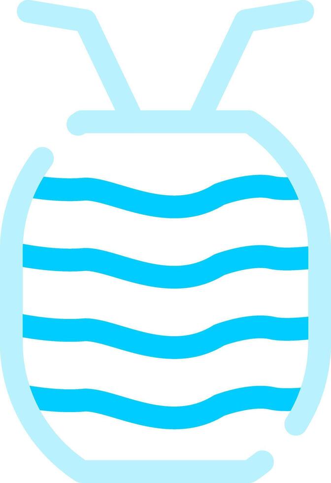 Watermelon Juice Creative Icon Design vector