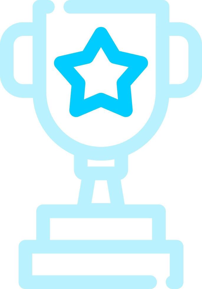 Trophy Creative Icon Design vector