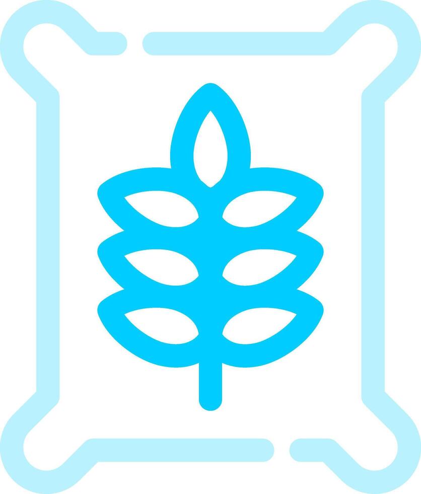 Seed Bag Creative Icon Design vector