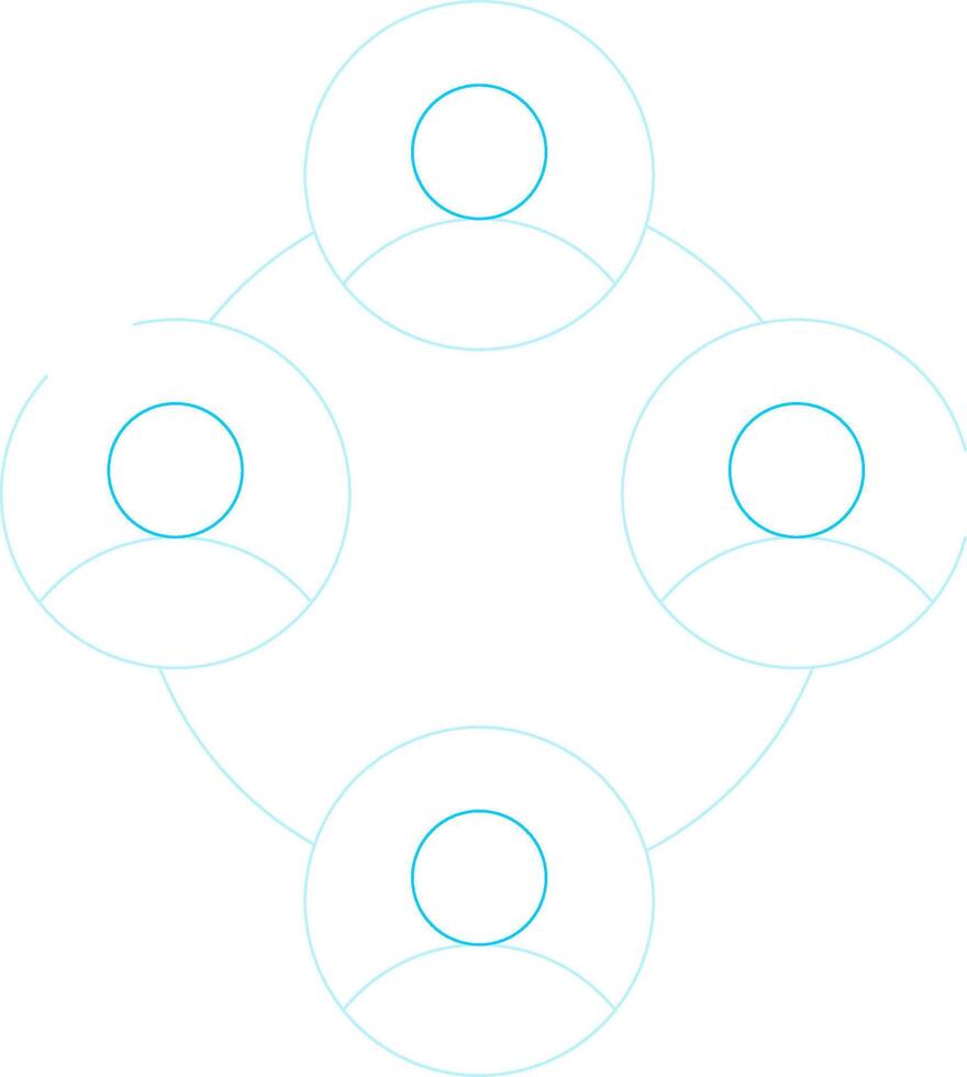 Networking with People Creative Icon Design vector
