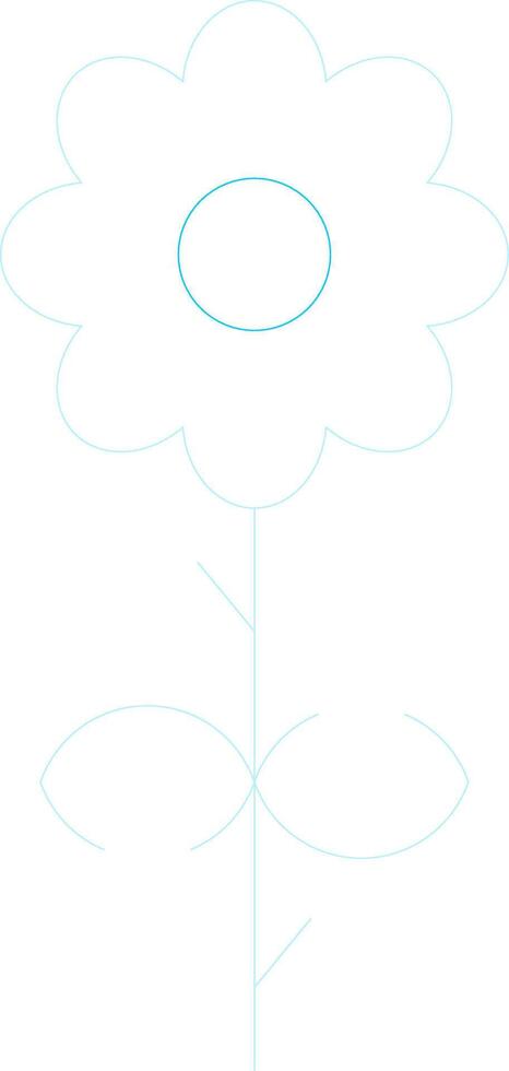 Flower Creative Icon Design vector