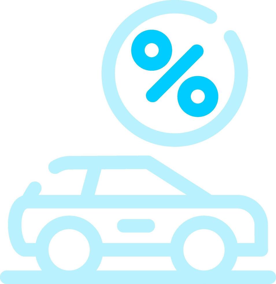 Vehicle Leasing Creative Icon Design vector