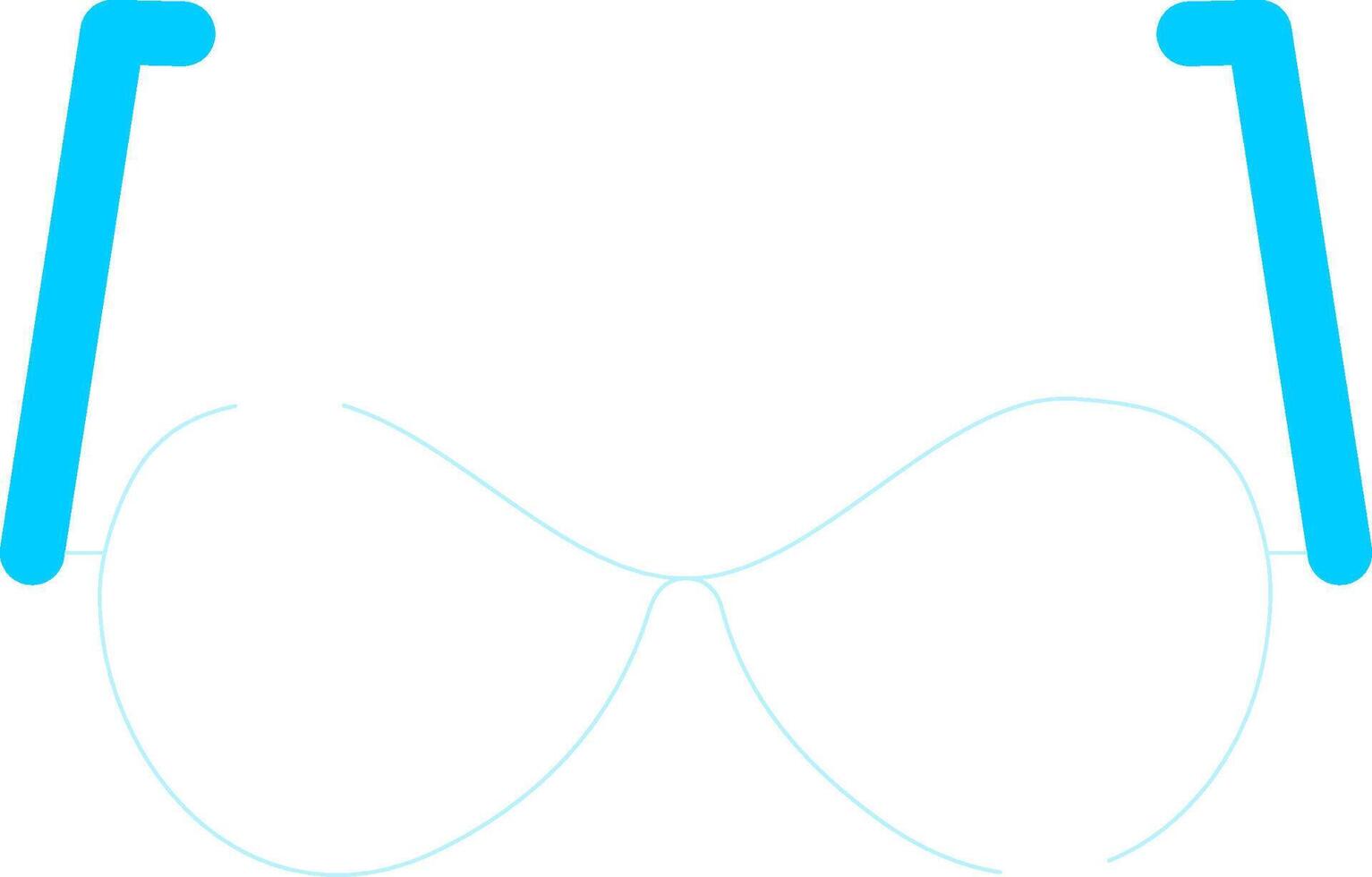 Sunglasses Creative Icon Design vector