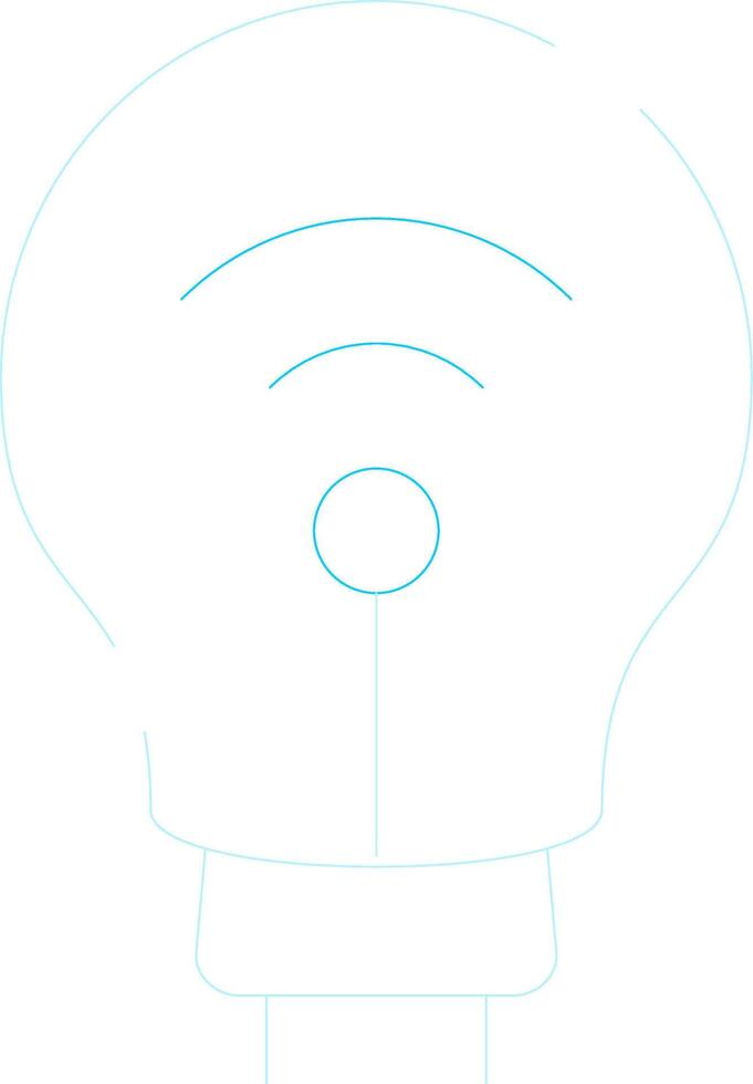 Smart Light Creative Icon Design vector