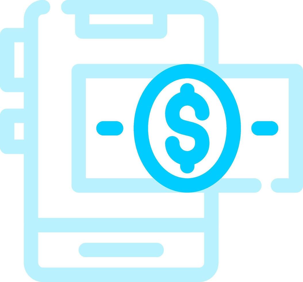 Bank Payment Creative Icon Design vector
