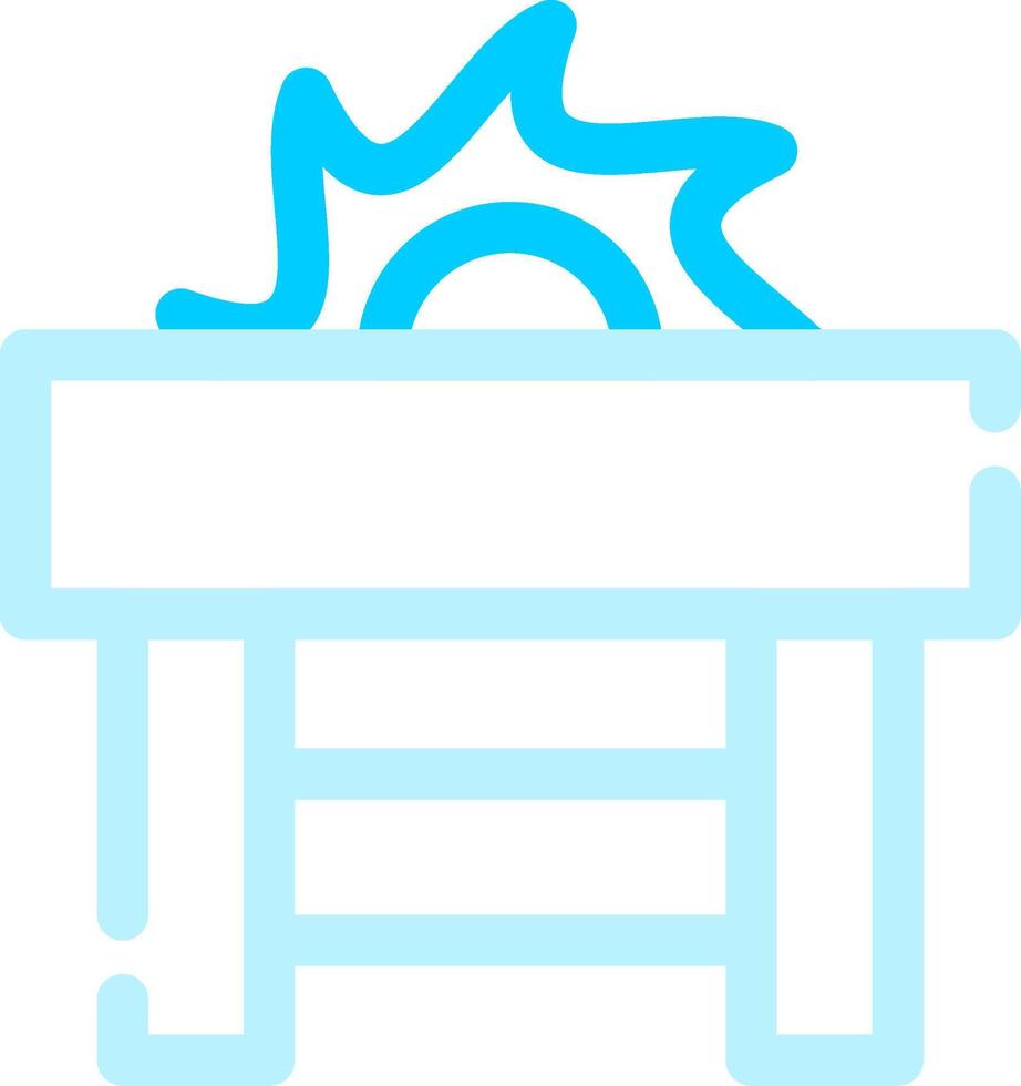 Saw Blade Creative Icon Design vector