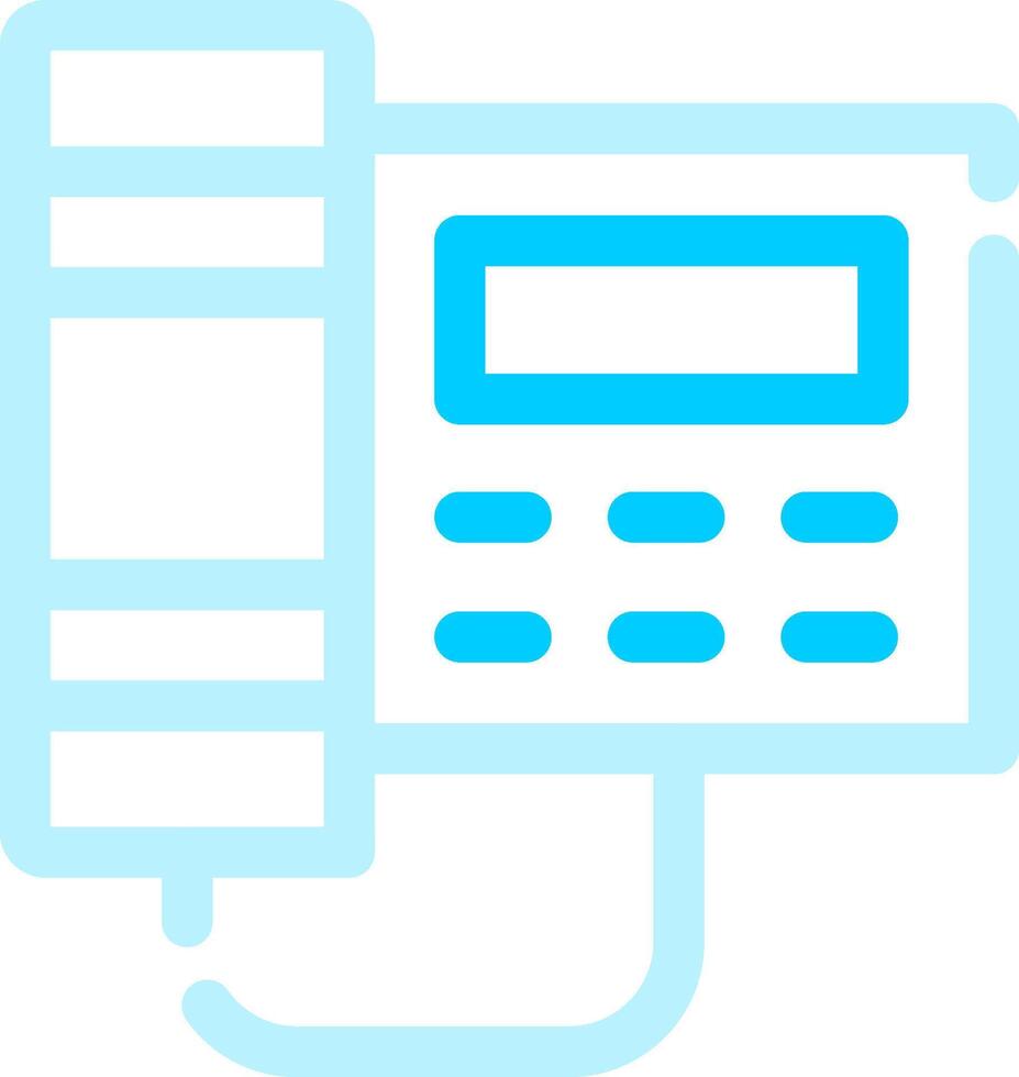 Telephone Creative Icon Design vector