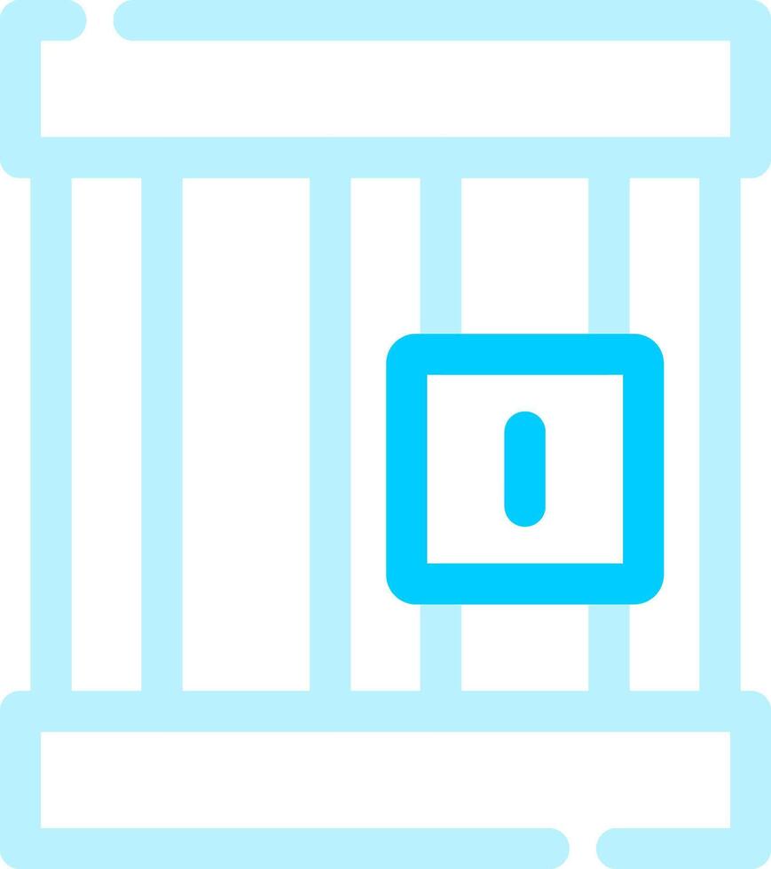 Prison Creative Icon Design vector