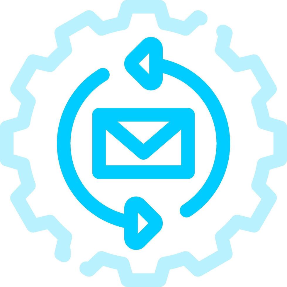 Marketing Automation Creative Icon Design vector
