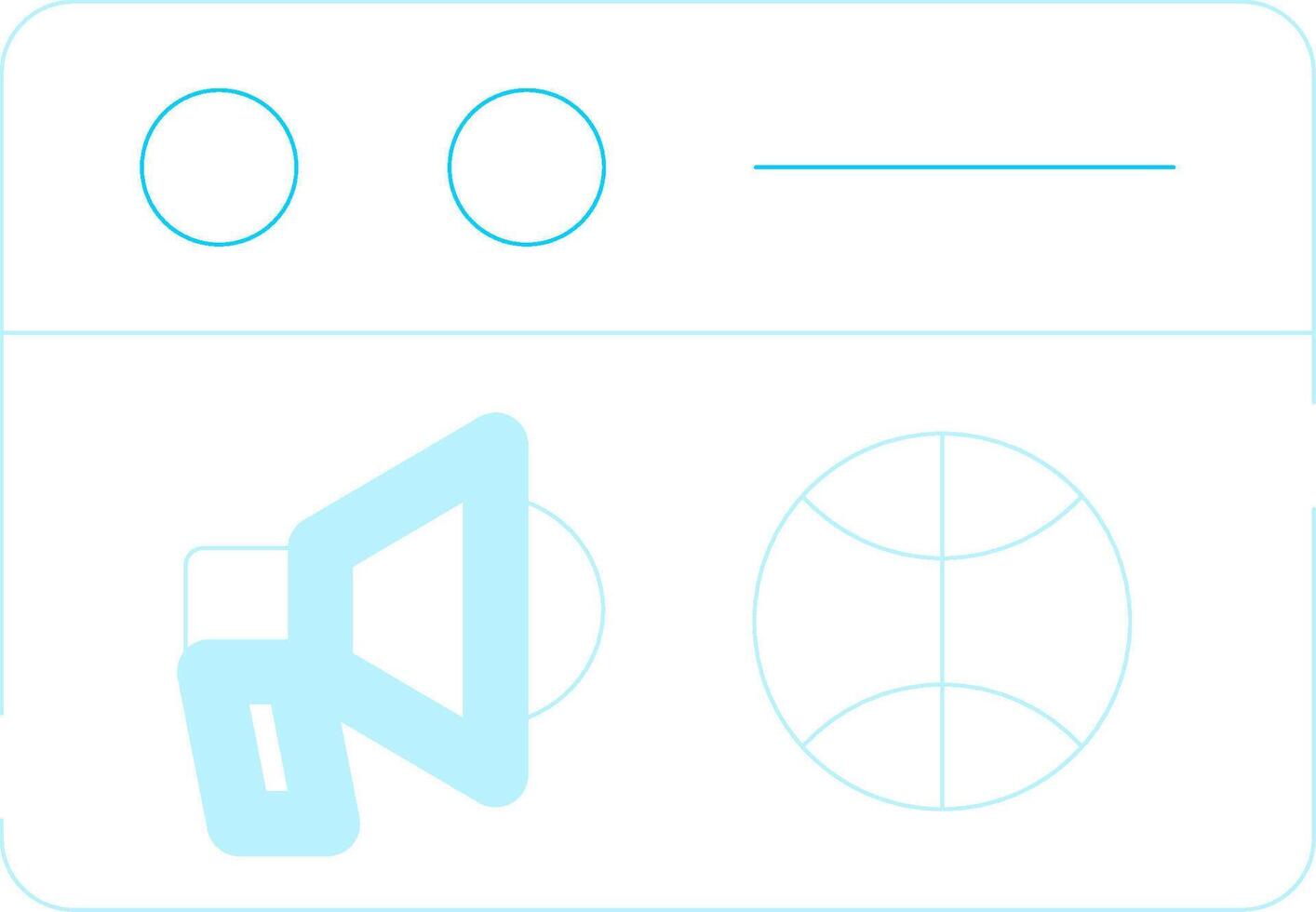 Internet Marketing Creative Icon Design vector