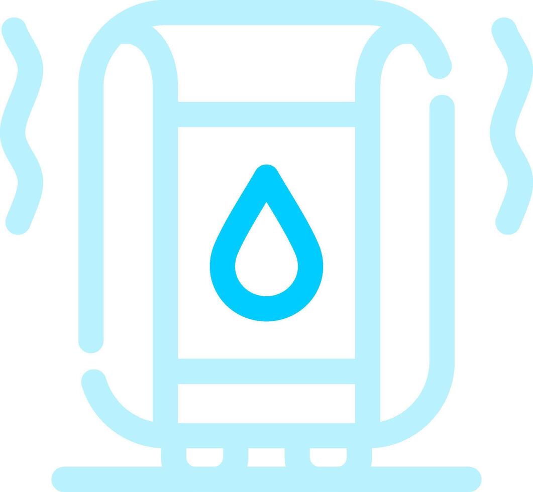 Humidifier Creative Icon Design vector