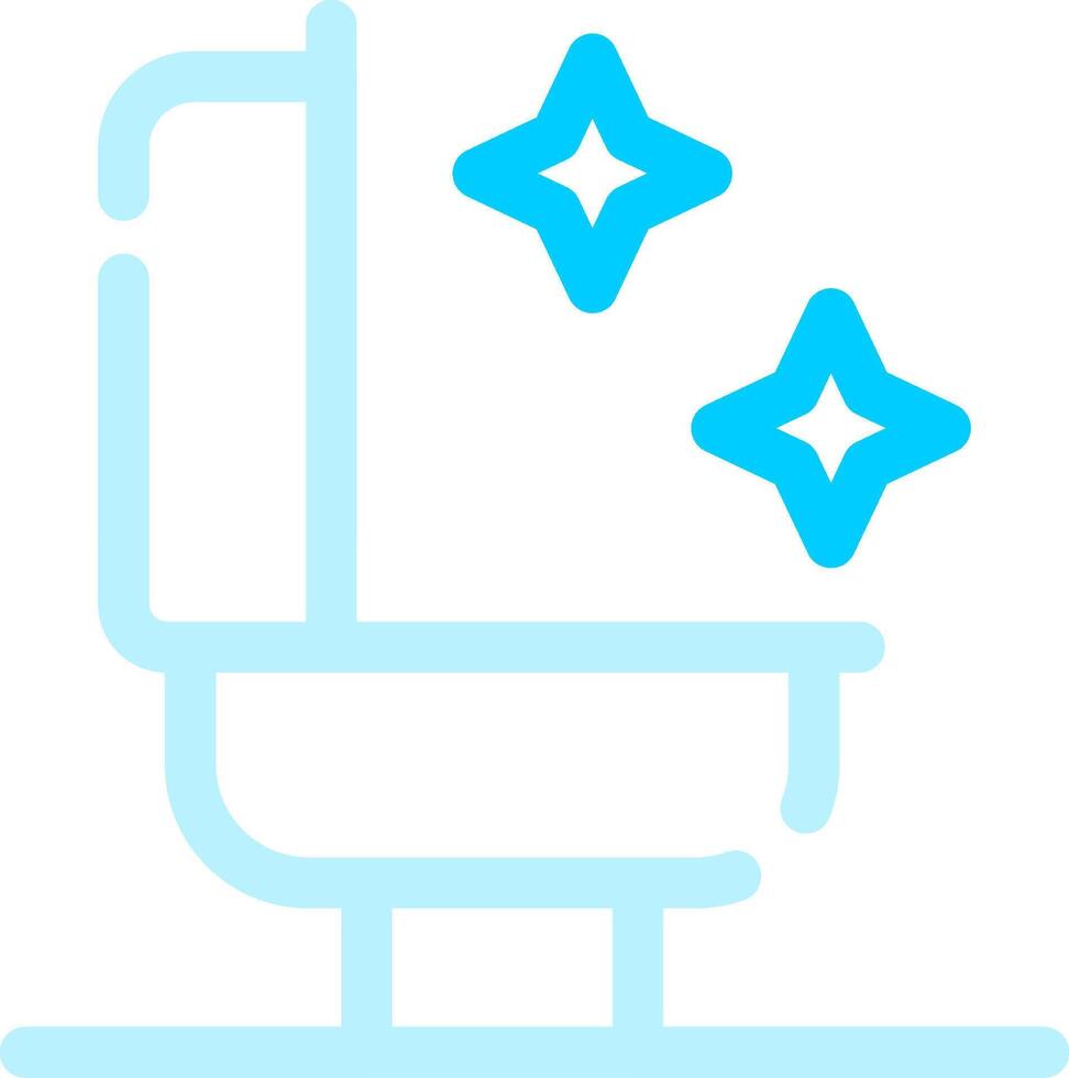 Bathroom Cleaning Creative Icon Design vector