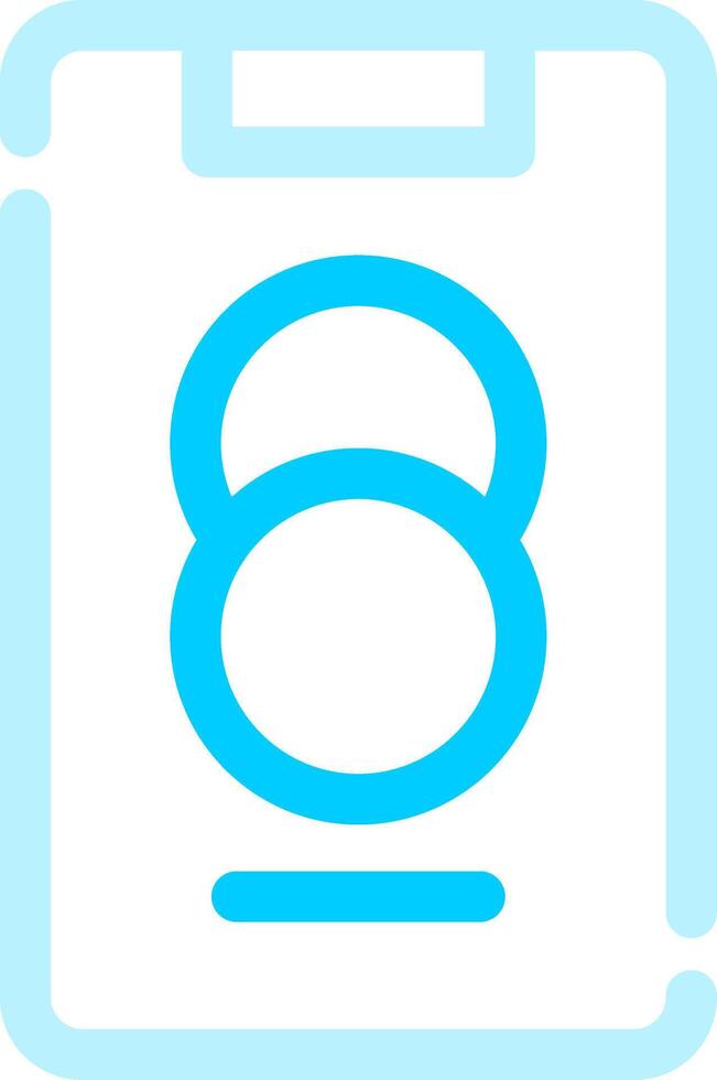 Line Two Color Design vector