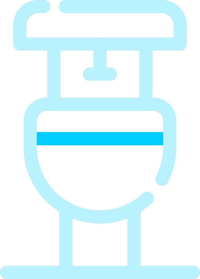 Toilet Creative Icon Design vector