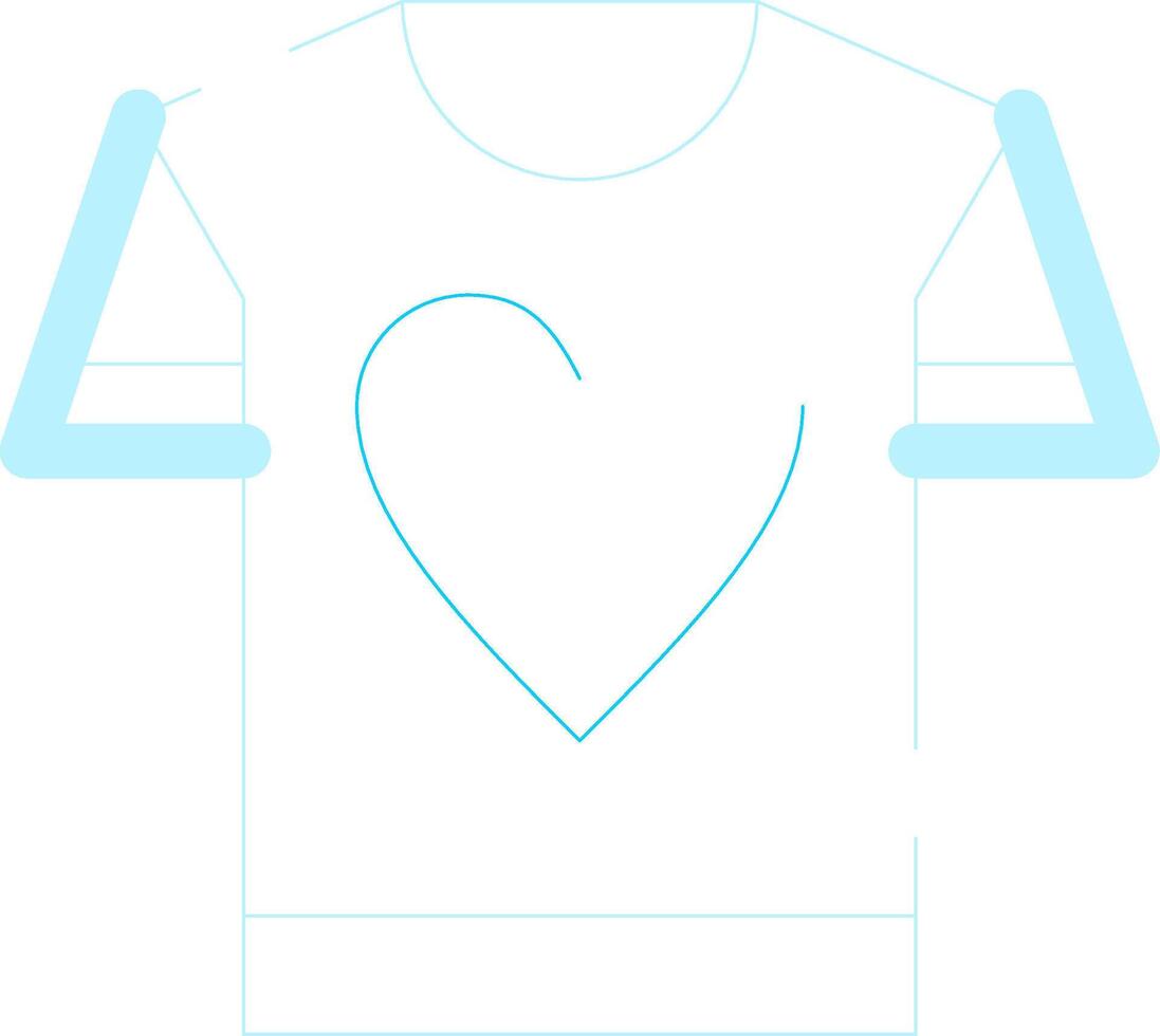 Tshirt Creative Icon Design vector