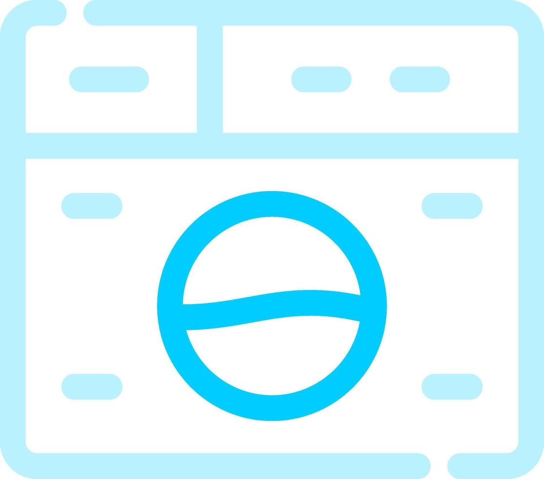 Laundry Creative Icon Design vector