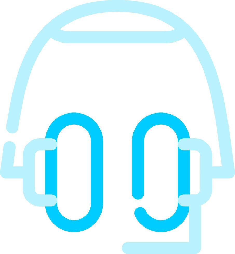 Headphones Creative Icon Design vector