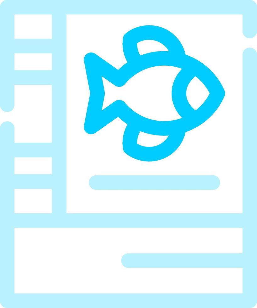 Fishing Lessons Creative Icon Design vector