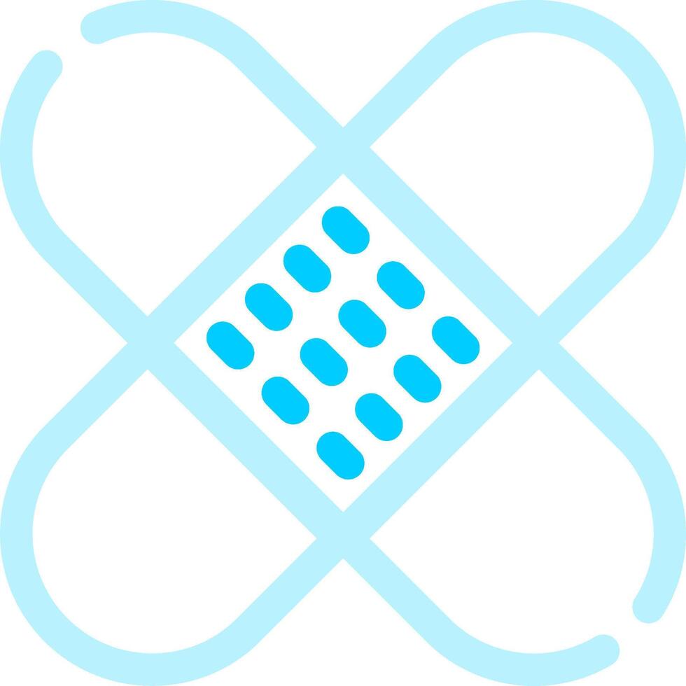 Band Aid Creative Icon Design vector
