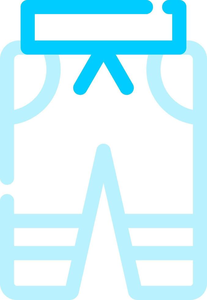 Ski Pant Creative Icon Design vector