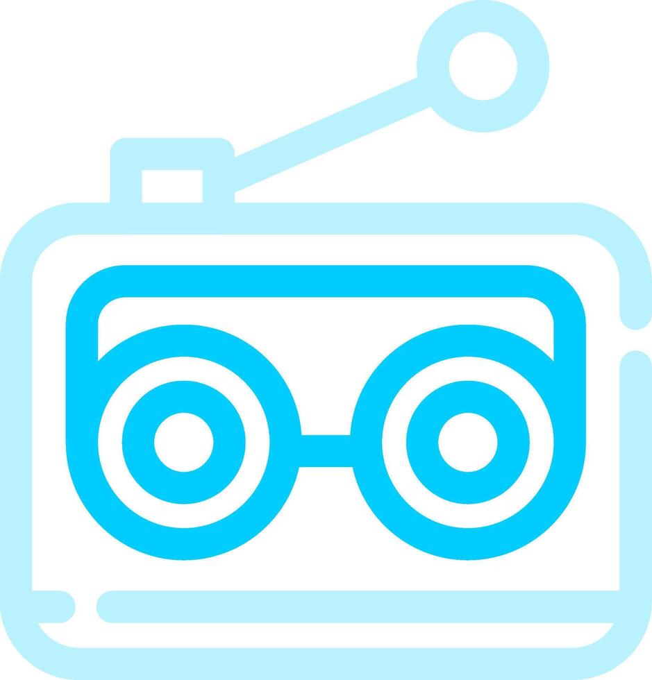 Line Two Color Design vector