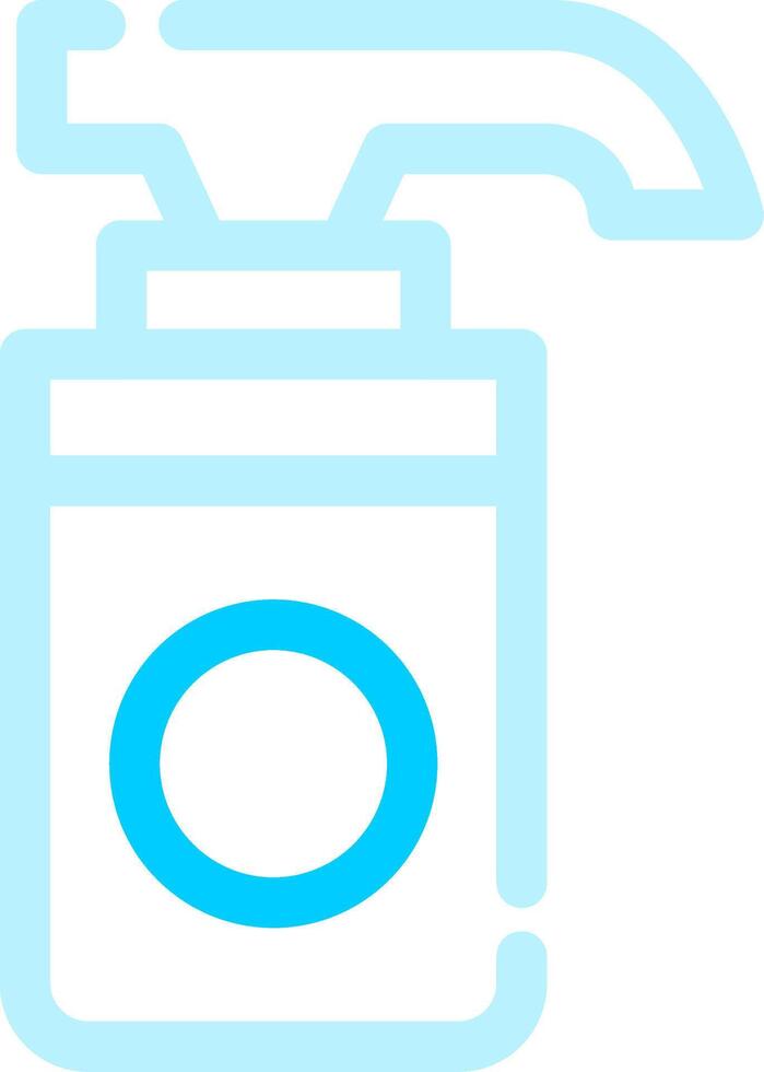 Liquid Soap Creative Icon Design vector