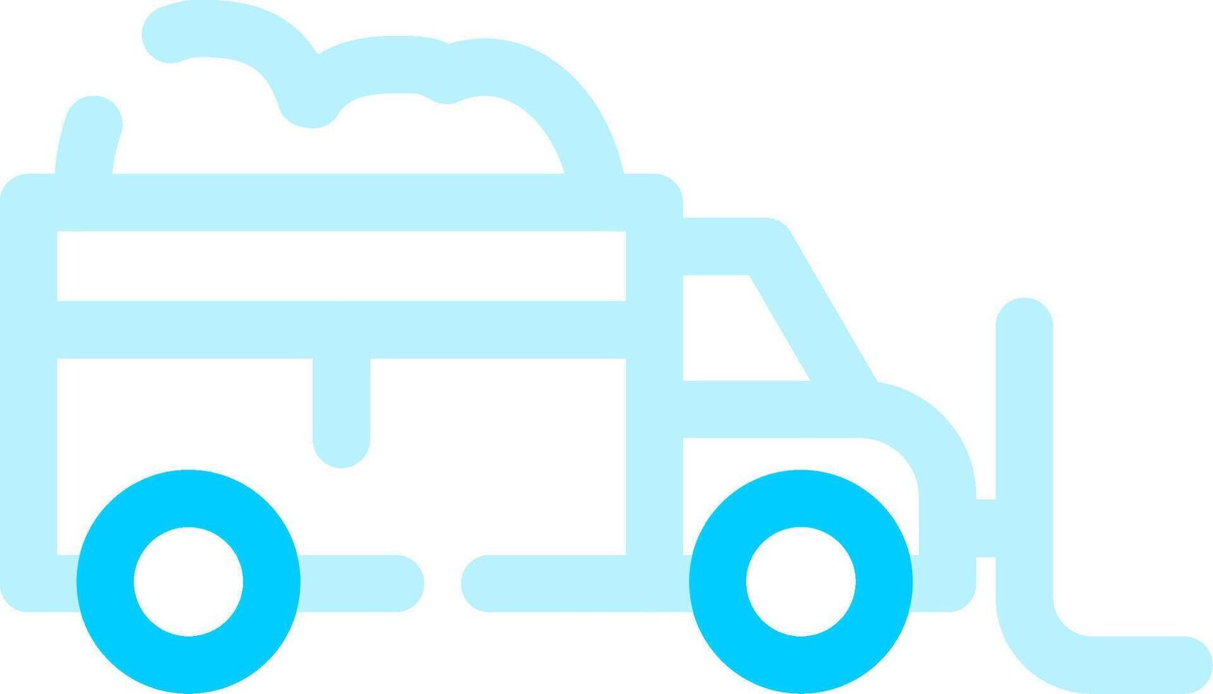 Snowplow Creative Icon Design vector