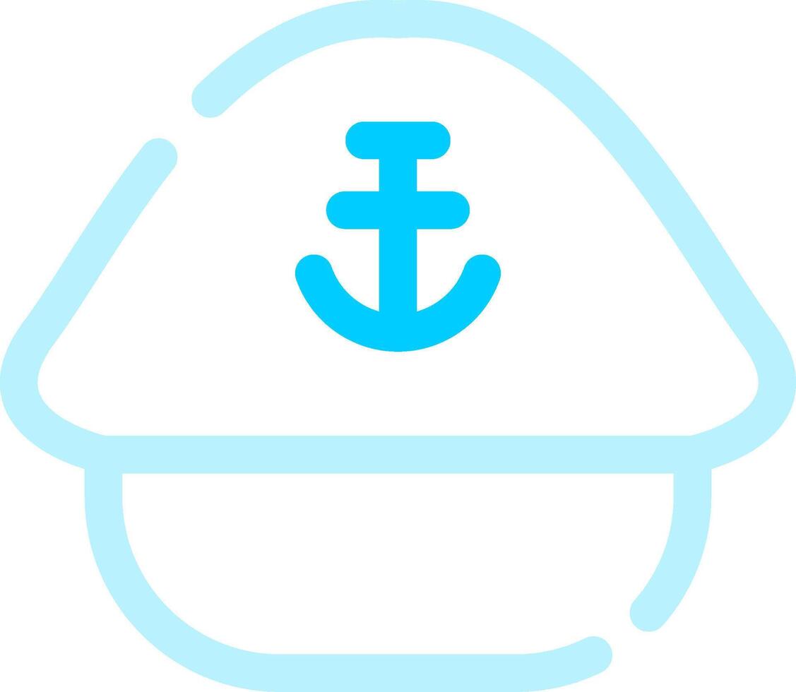 Captain Creative Icon Design vector
