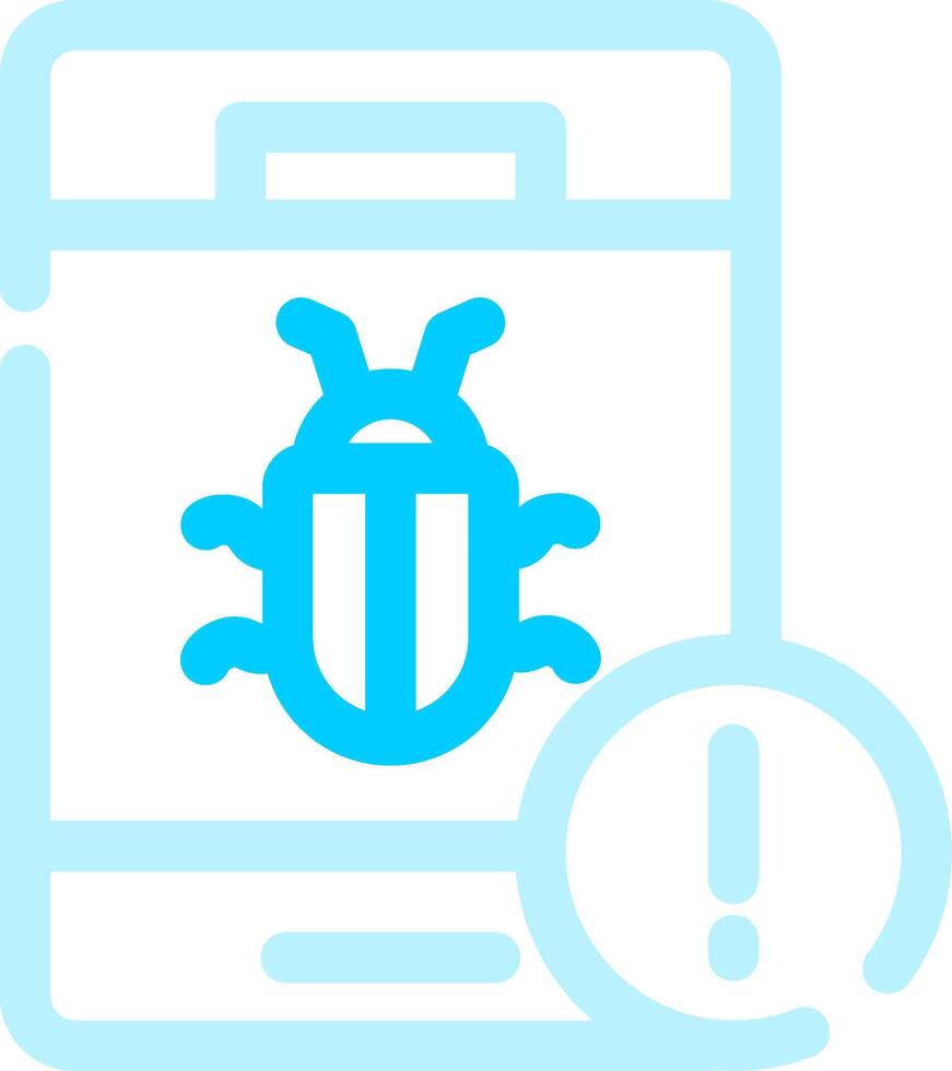 Bug Creative Icon Design vector