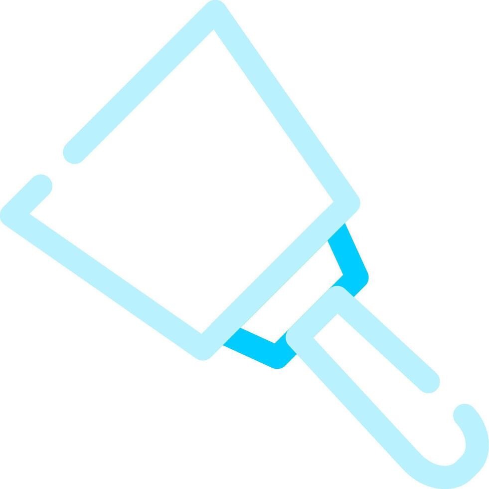 Paint Scraper Creative Icon Design vector